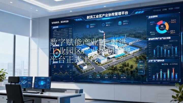 数字赋能产业链 射洪工业园区产业协同管理平台正式上线